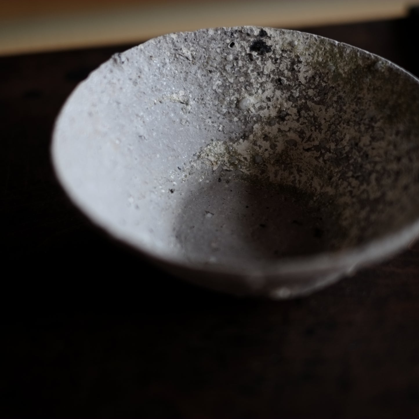 時代 片身 自然釉 山茶碗 (鎌倉時代 12-14世紀)