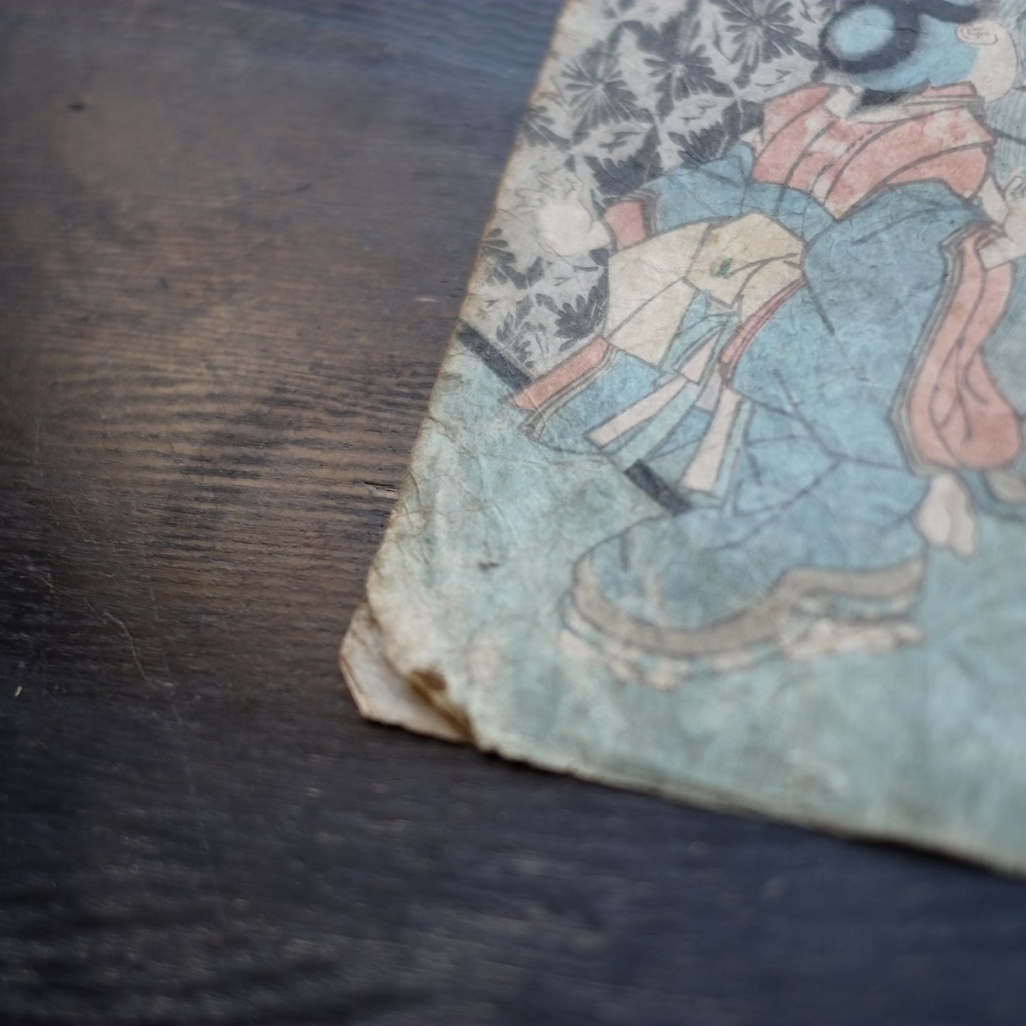 歌川国貞 浮世絵 手刷木版画 (江戸時代)