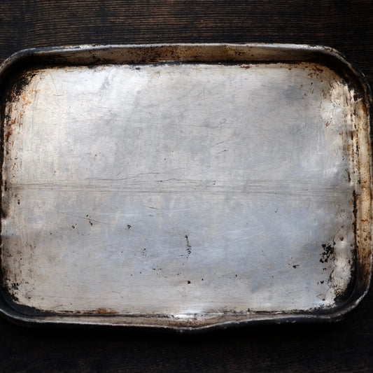 時代 侘トレイ 角盆 (20世期頭)