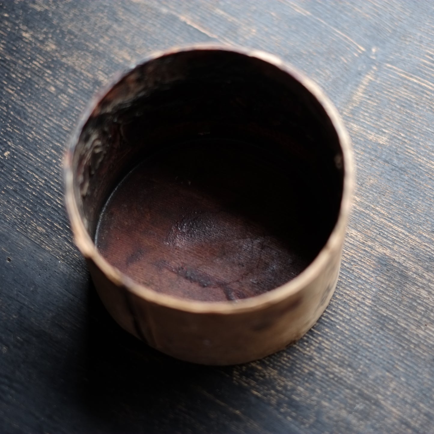 時代 白木漆桶 A