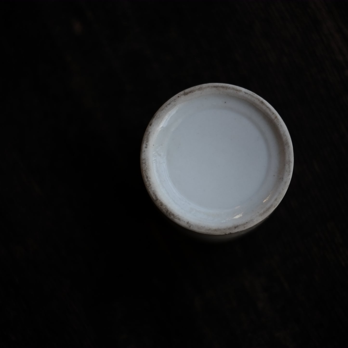 時代 白磁 筒半猪口 (18-19世紀頃)