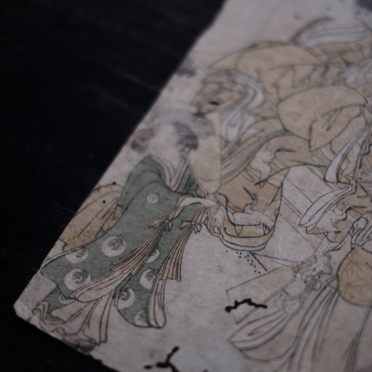 遊女正月図 紅摺絵 浮世絵 (江戸時代)
