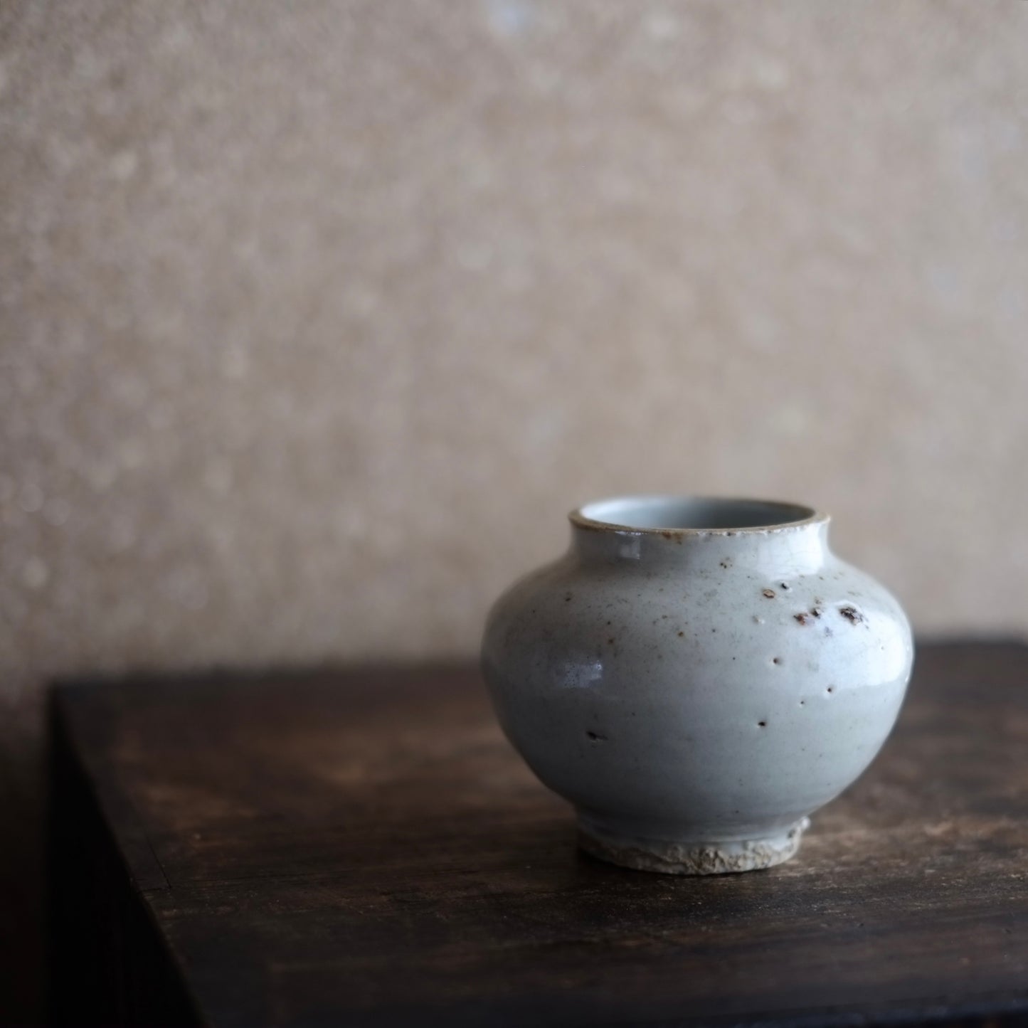 李朝 白磁小壺 (李氏朝鮮時代)