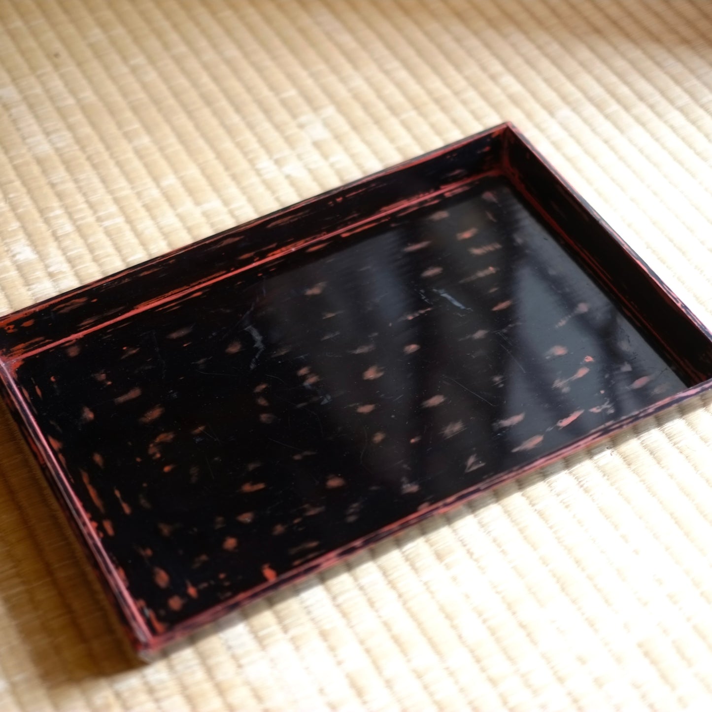 時代 根来様式 角盆