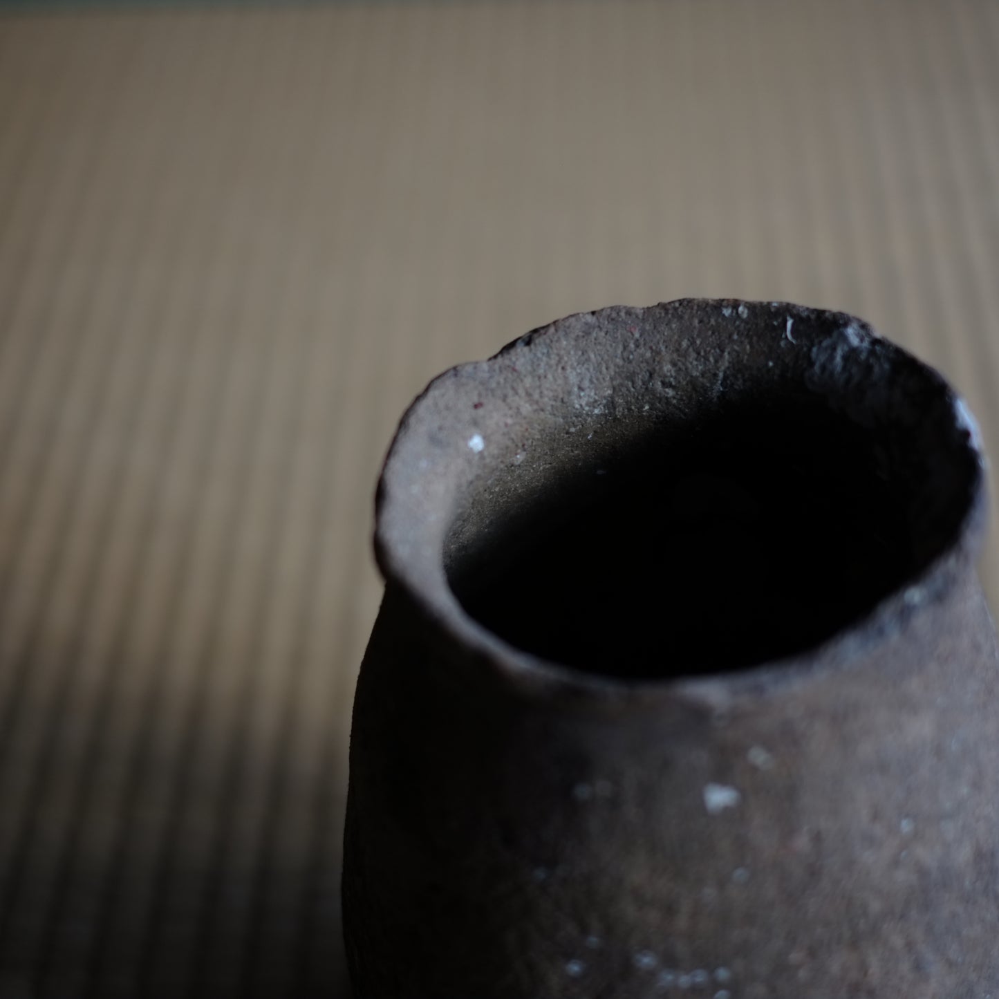 時代 海揚り 蛸壺 上代土器 敷座付 (弥生-奈良時代)