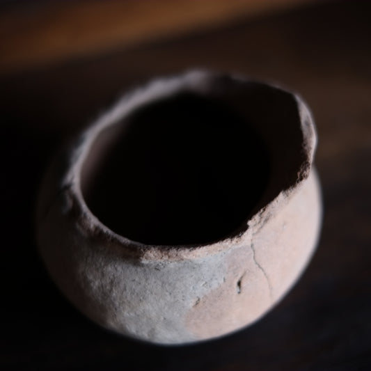 時代 黒斑 弥生土器・土師器小壺 (弥生〜古墳時代)