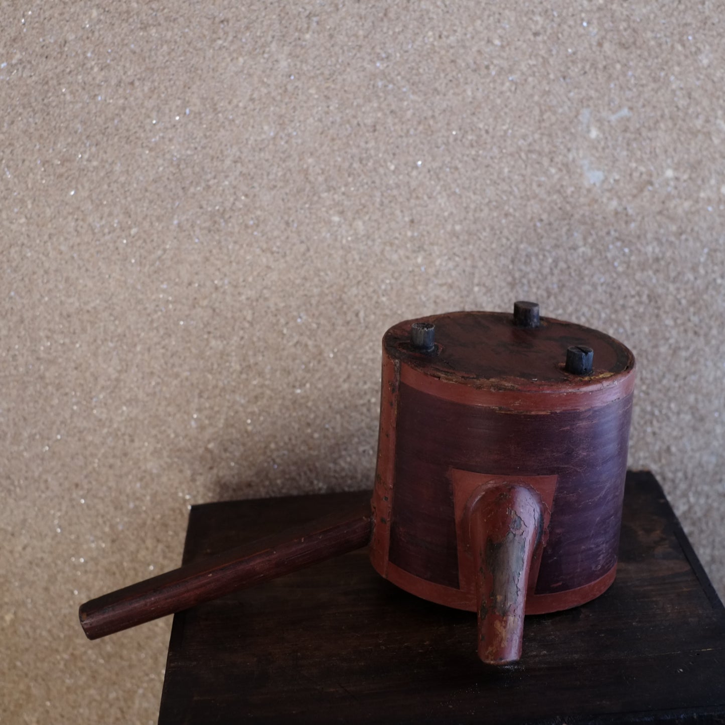 時代漆 長柄湯桶 (江戸時代)