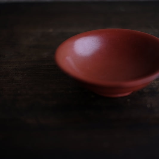 能登根来 根来端反小椀 (江戸時代)