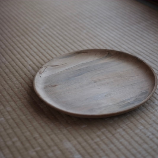 時代 白木 木地盆