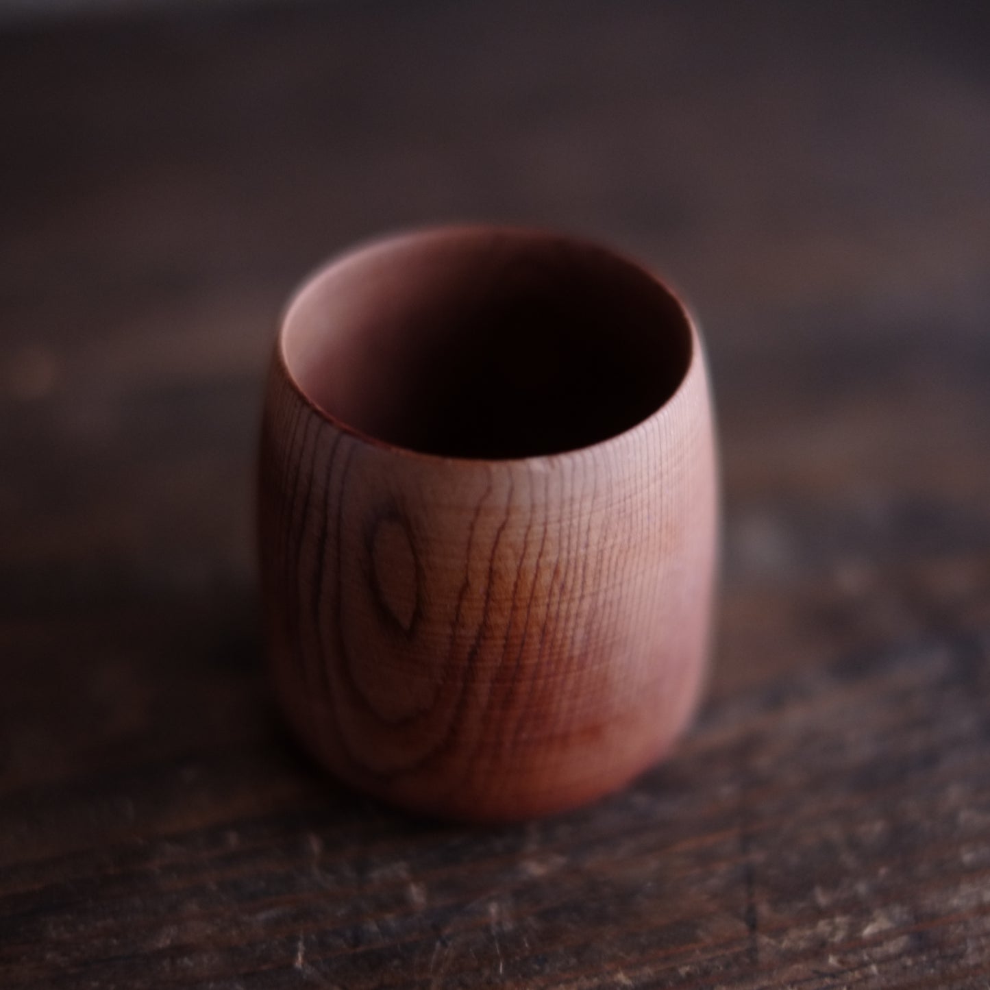 時代 屋久杉筒盃