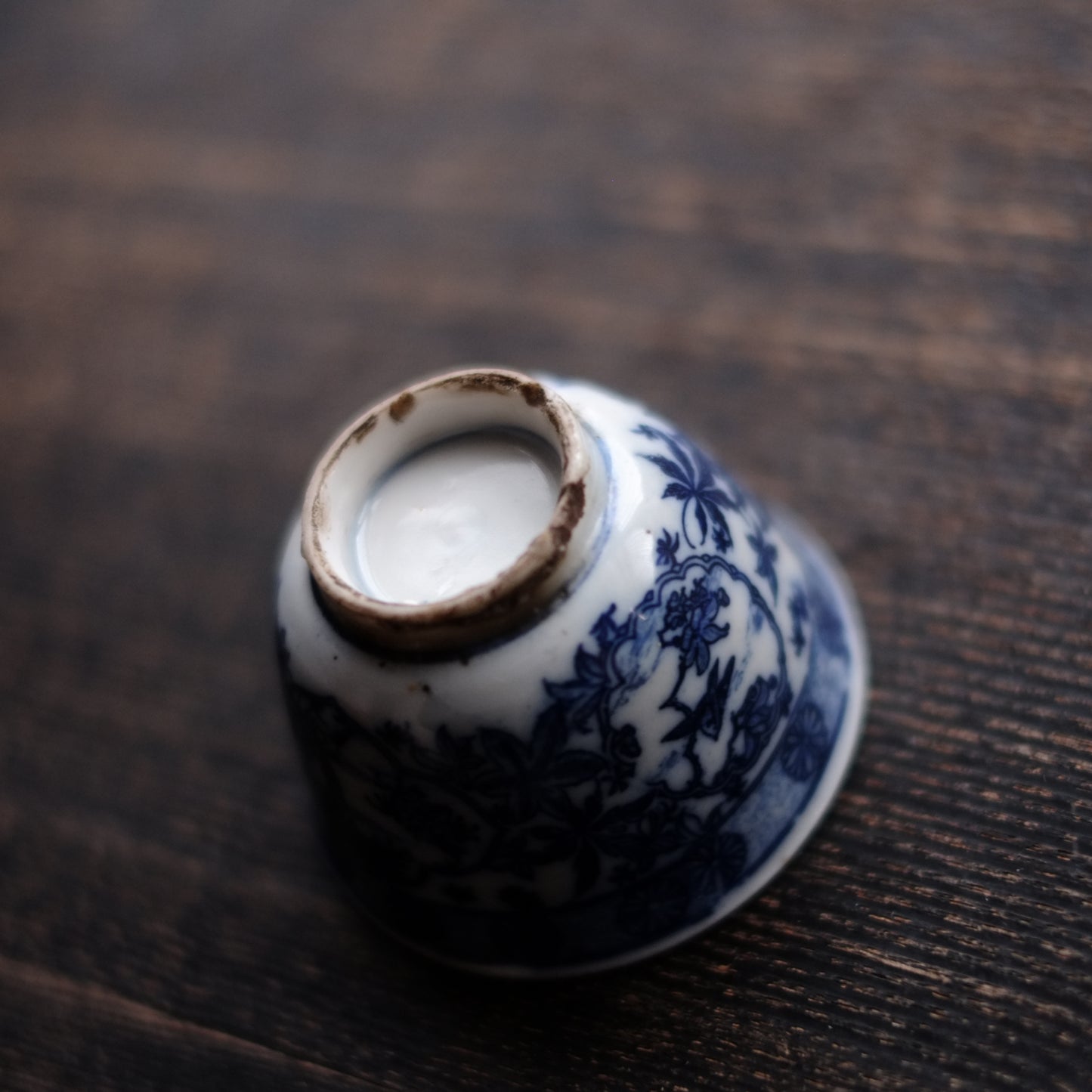時代 銅板転写 酒盃・茶杯