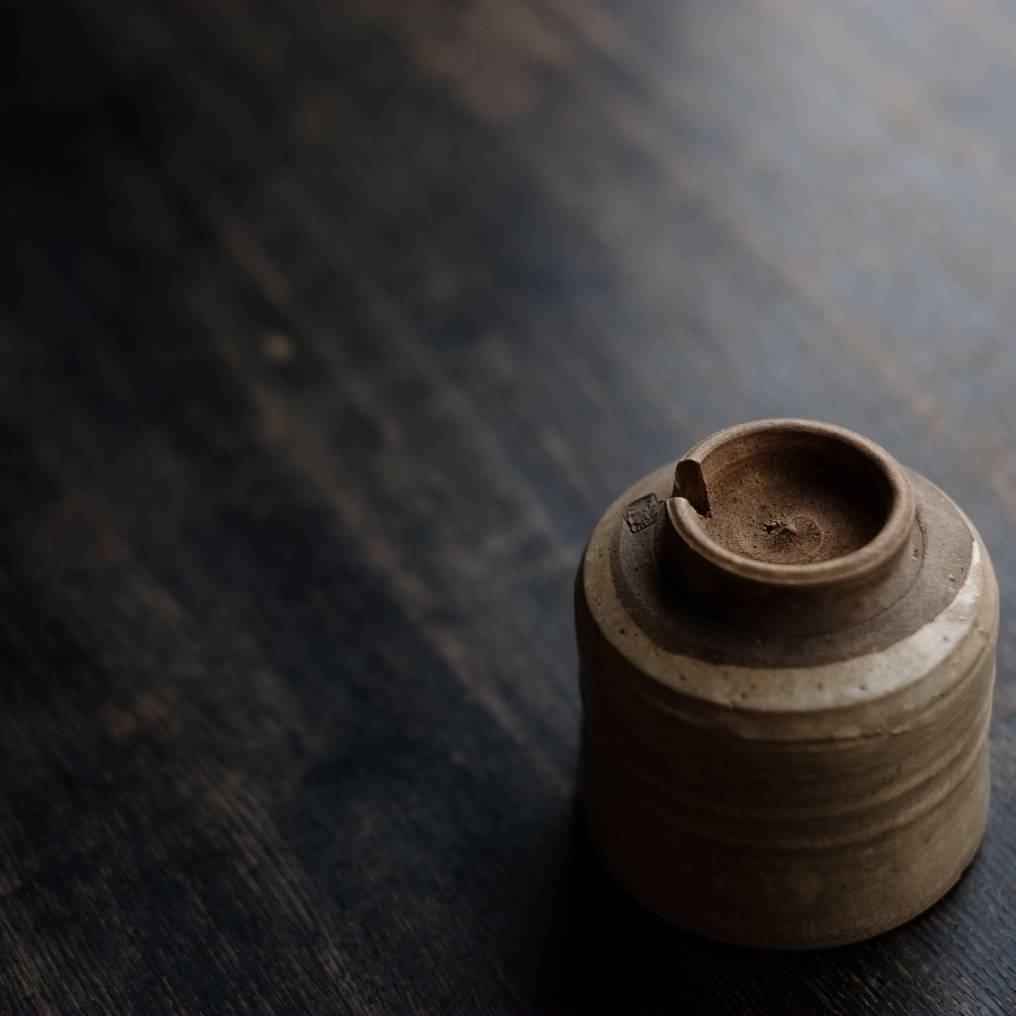時代 萩焼筒茶碗 湯呑