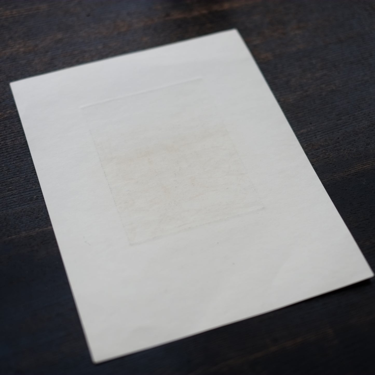 横田稔 銅板画 エッチング オリジナル作品 その2