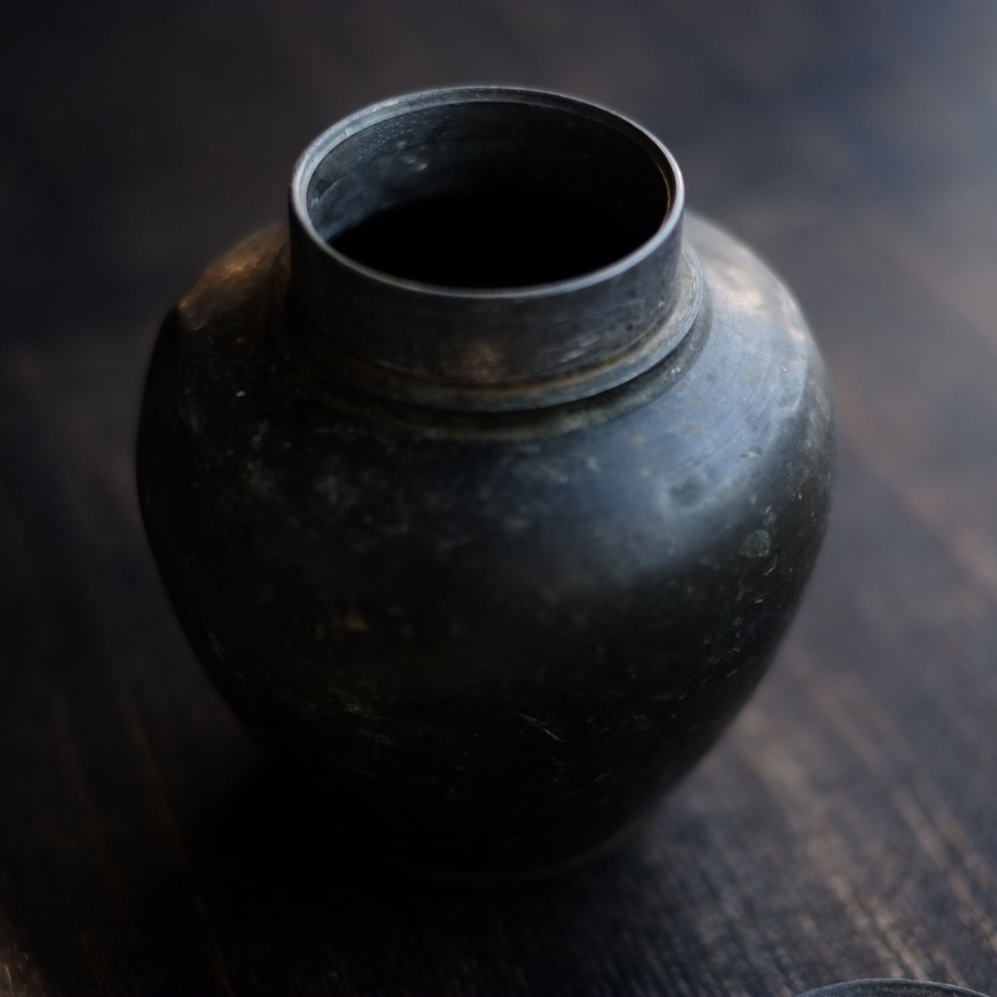 時代 古錫茶壺 雲生茂威號造 (17-19世紀)