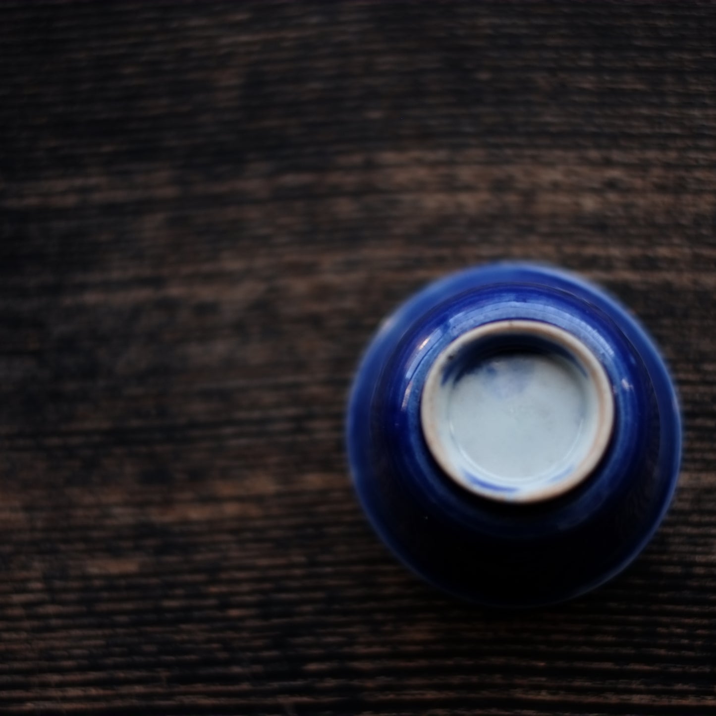 時代 瑠璃釉 猪口煎茶盃 (清朝期)
