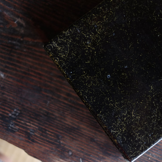 時代 変わり塗漆蓋付箱 文箱 (19世紀)