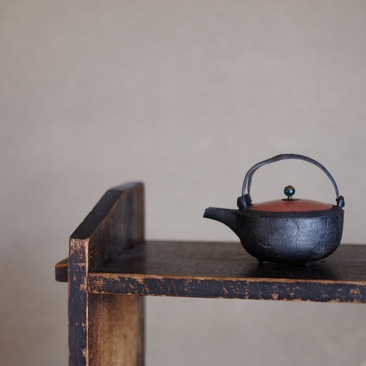 時代 玉摘鉄銚子 缶鍋 (江戸〜明治時代)