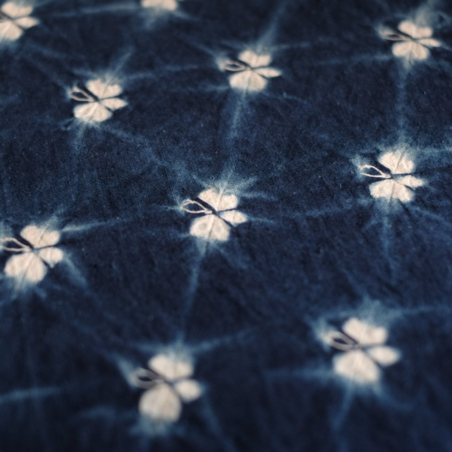 時代 白族 胡蝶絞り 藍染大布 (20世紀)