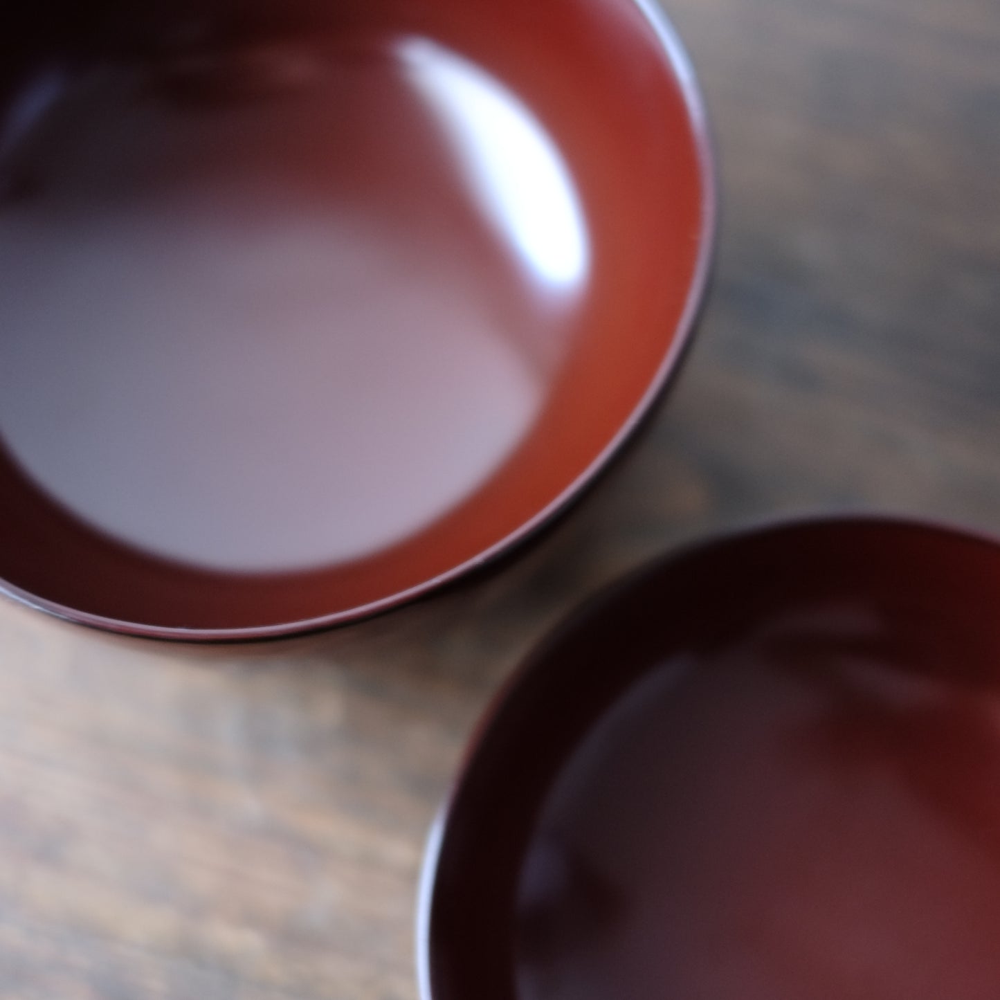 時代 総潤塗 蓋付椀 (明治時代)