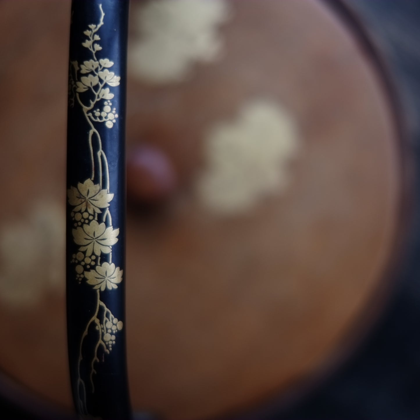木地桐紋蒔絵 銚子 (江戸時代)