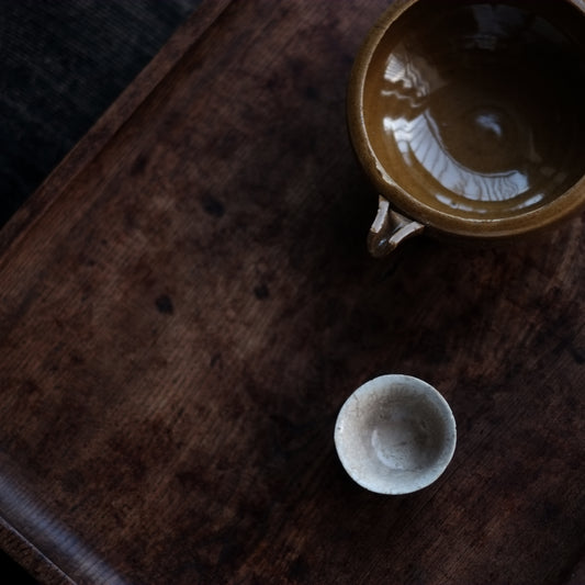 時代 四方木地盆 (19世紀)