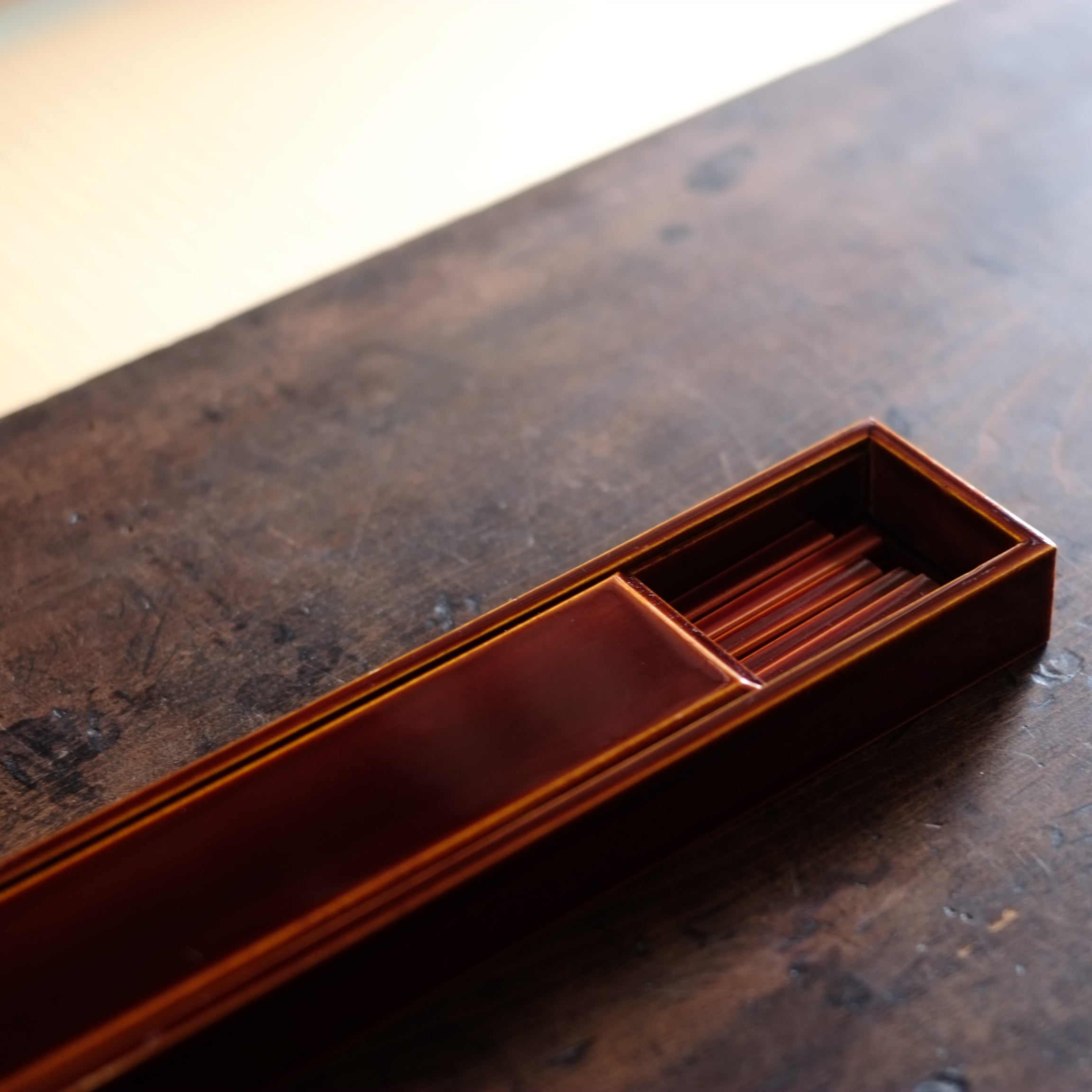 時代 飛騨春慶塗 箸箱 箸 セット – 逢季荘