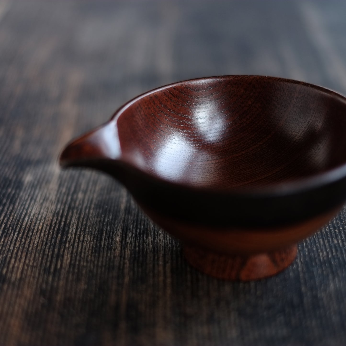 時代 デッドストック 布着木地塗片口(20世紀)