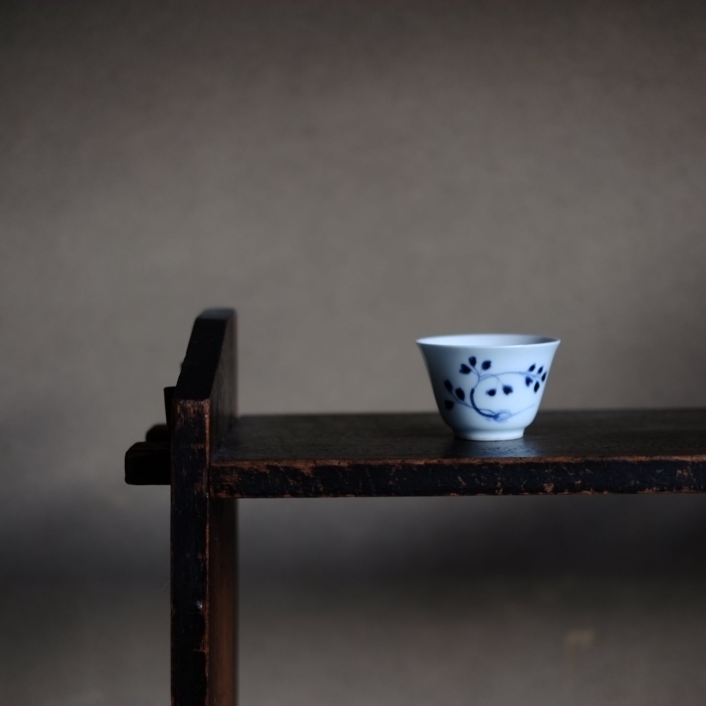 古伊万里 草文 猪口 煎茶碗 (江戸時代)