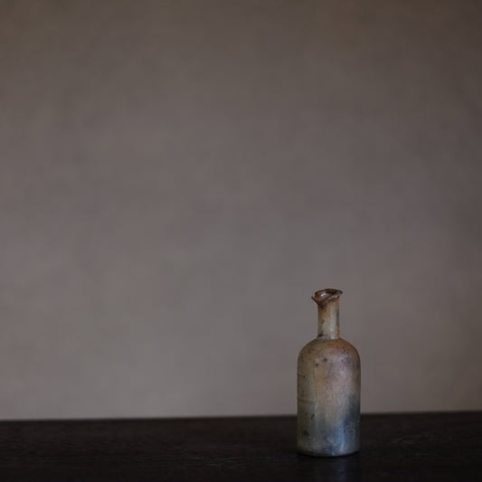 川揚り 時代ガラス 小瓶