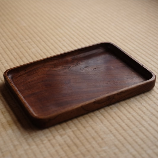 時代 角刳抜木地盆 (明治後期-戦前頃)