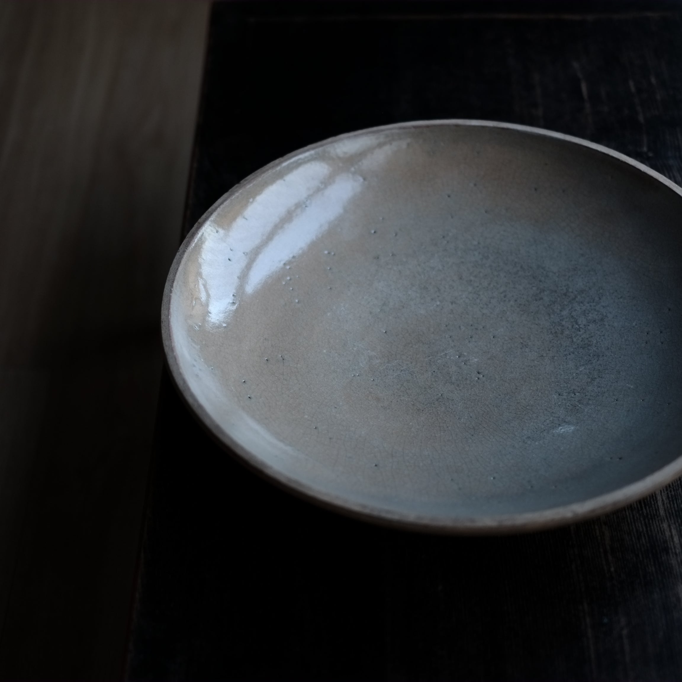 時代 御本手 灰釉石皿 (19世紀） – 逢季荘