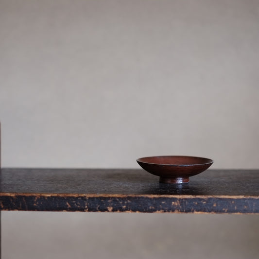 時代漆下塗 平盃 (江戸時代)