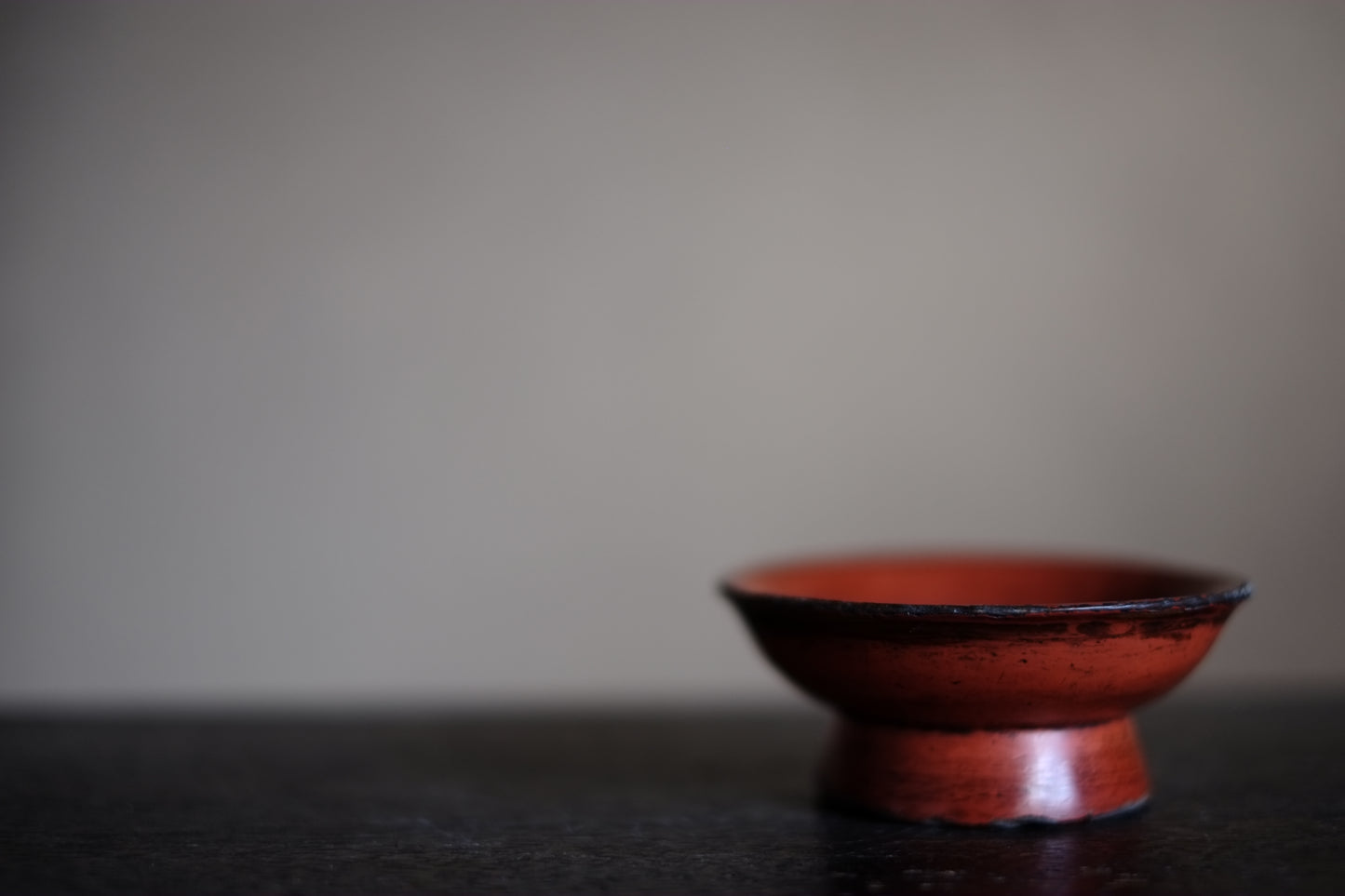 根来楪子 盃 箱付(室町時代)
