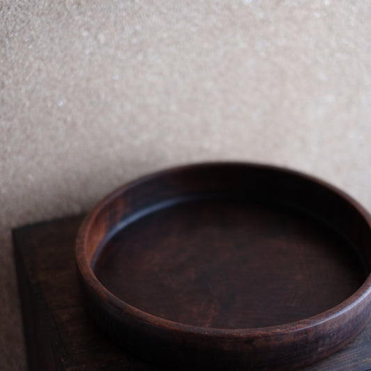 時代 木地盆 (大正-昭和初期頃)