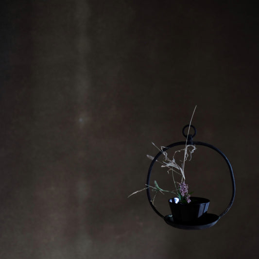 古銅 吊り灯火器 (明治期頃)