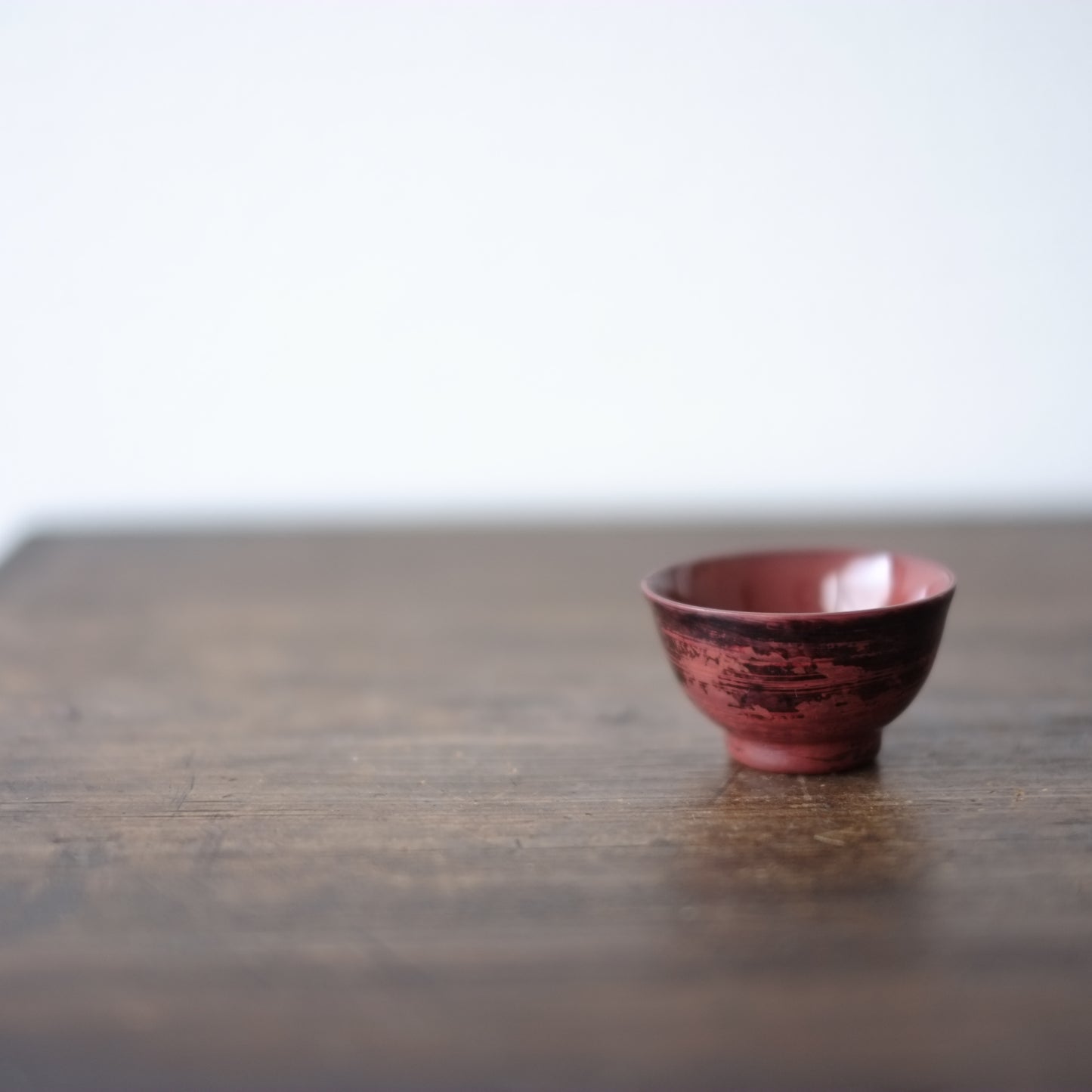 乾隆ガラス 練上手 盃 (清朝後期頃)