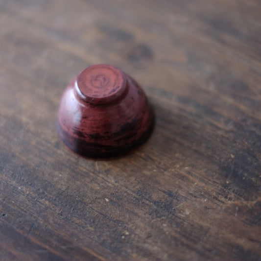 乾隆ガラス 練上手 盃 (清朝後期頃)