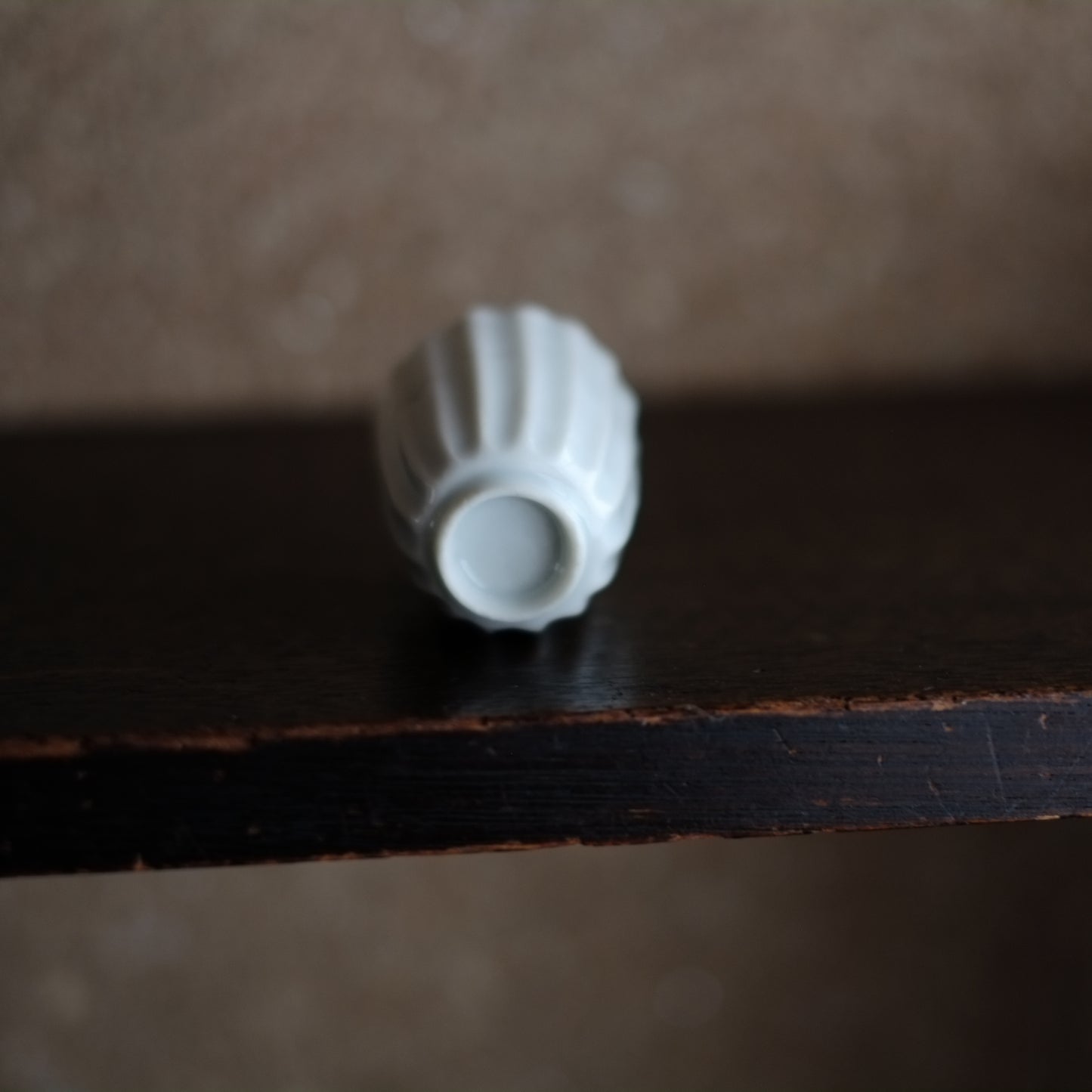 白磁鎬文 立盃 (明治時代)