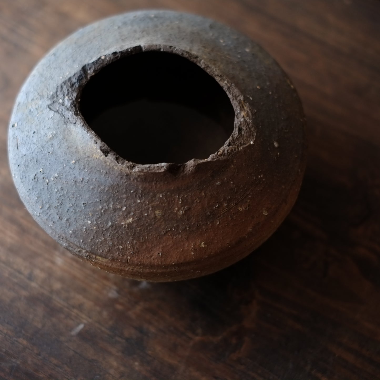 半身代り 須恵器 短頸壺 花入 (古墳時代)