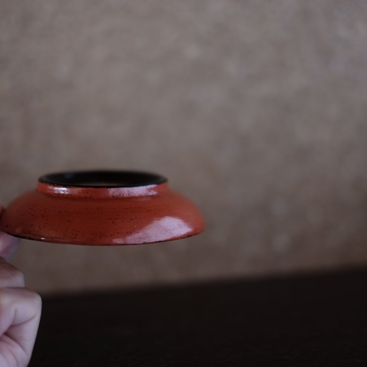時代 根来平盃 E(江戸前期頃)