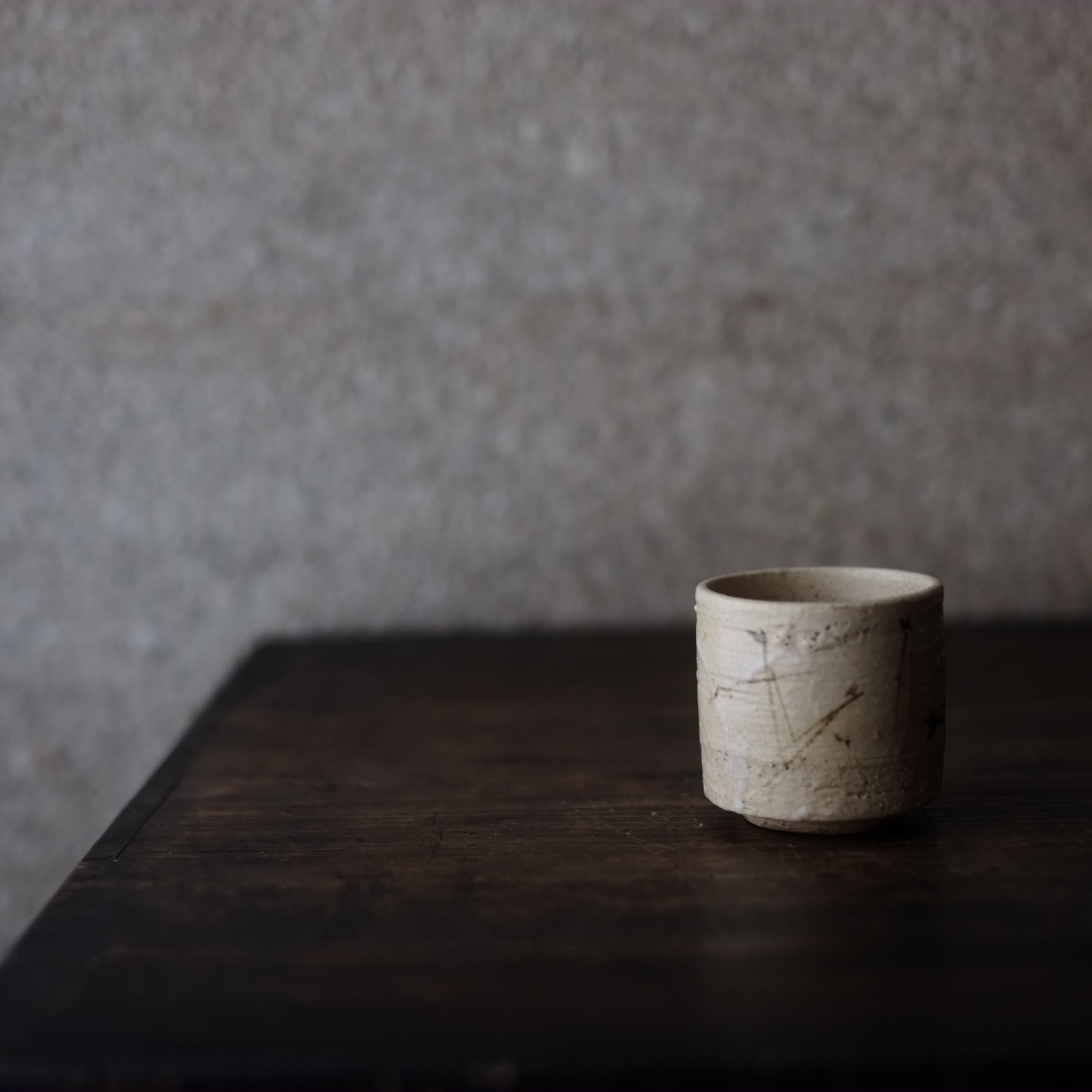 古瀬戸 絵瀬戸 鉄絵 草文皿 五客 時代箱付 V 6304