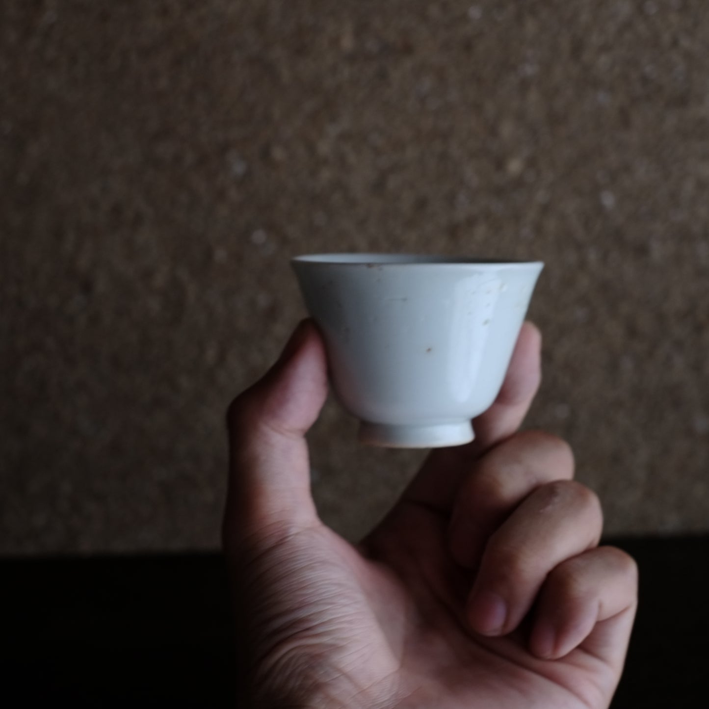 古伊万里 白磁盃 (江戸時代) 猪口 煎茶器