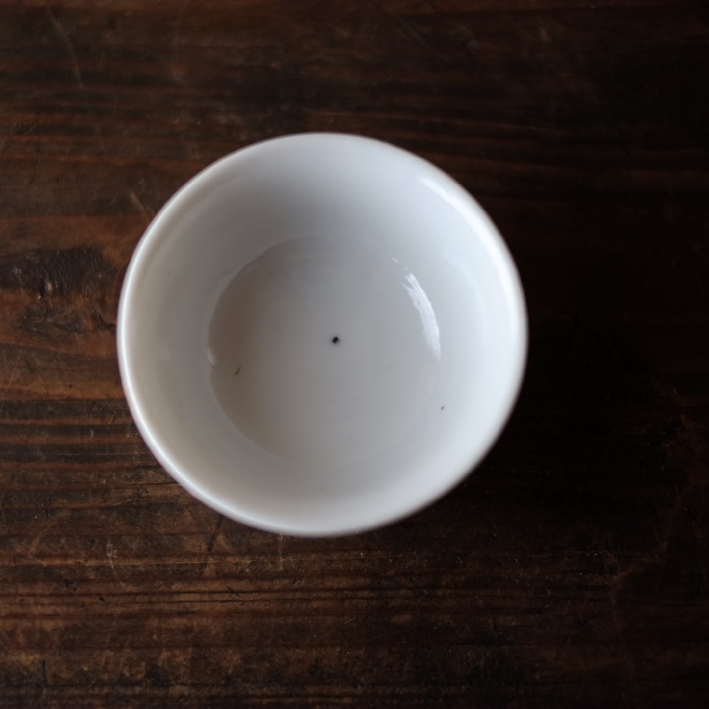 時代 白磁 端反盃 (明治〜昭和初期)