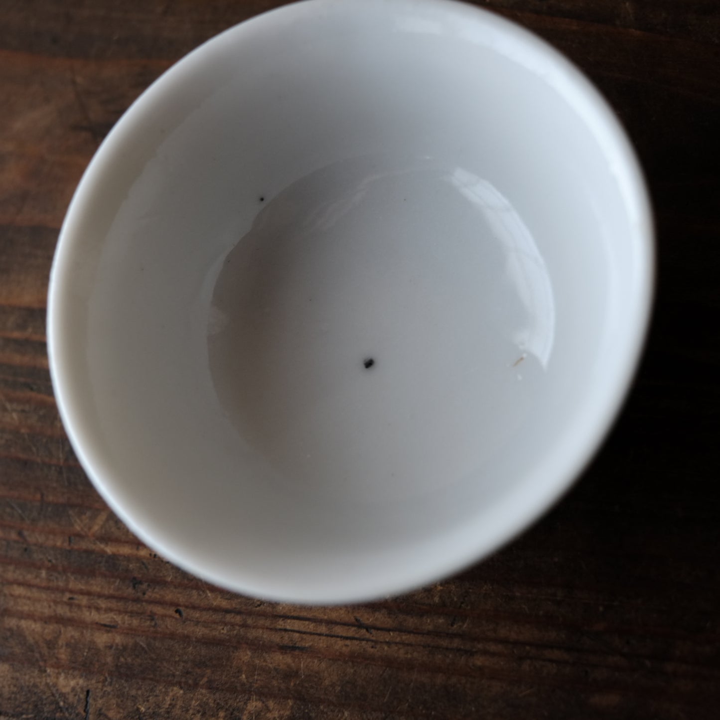 時代 白磁 端反盃 (明治〜昭和初期)