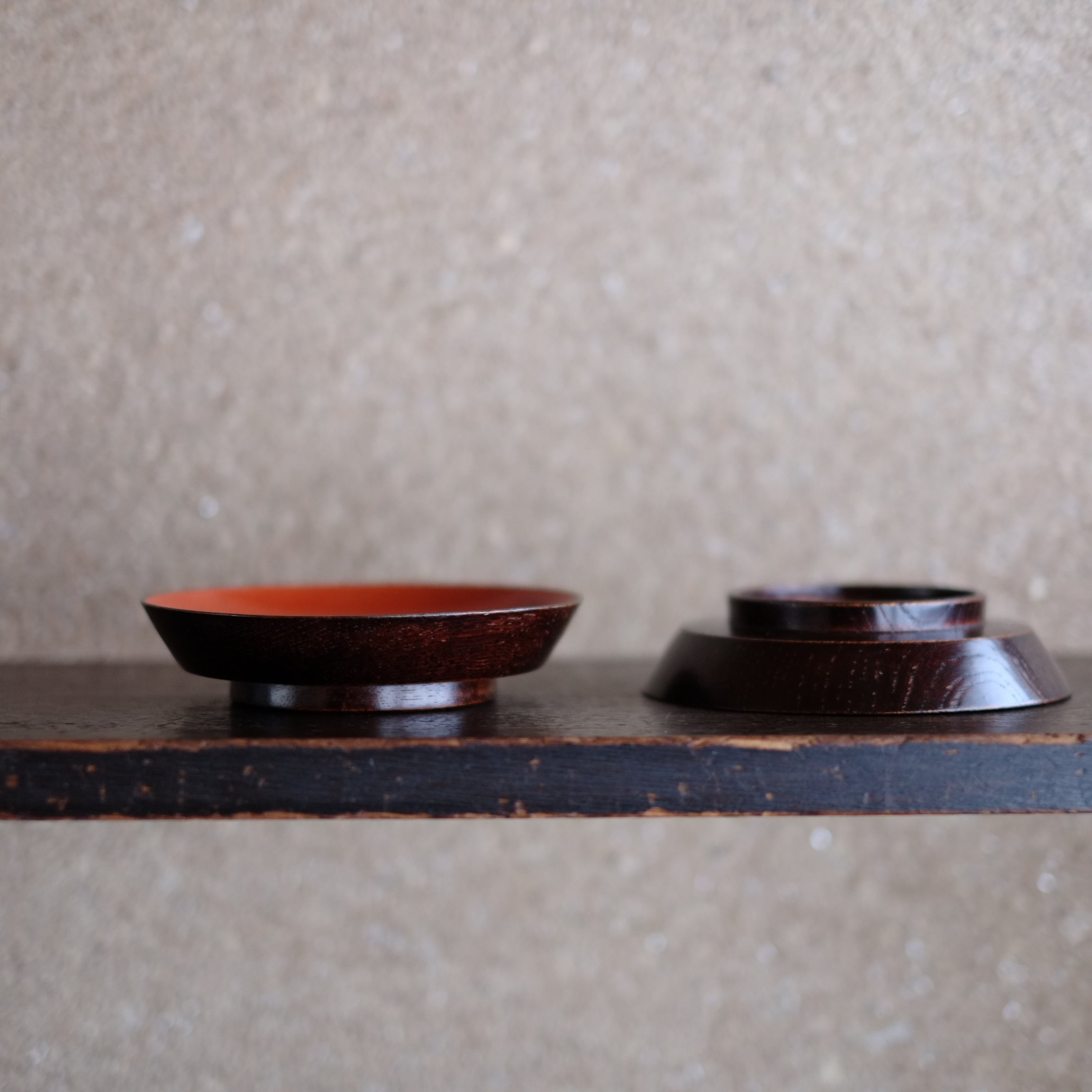 古根来塗5枚銘々皿 【公式通販】