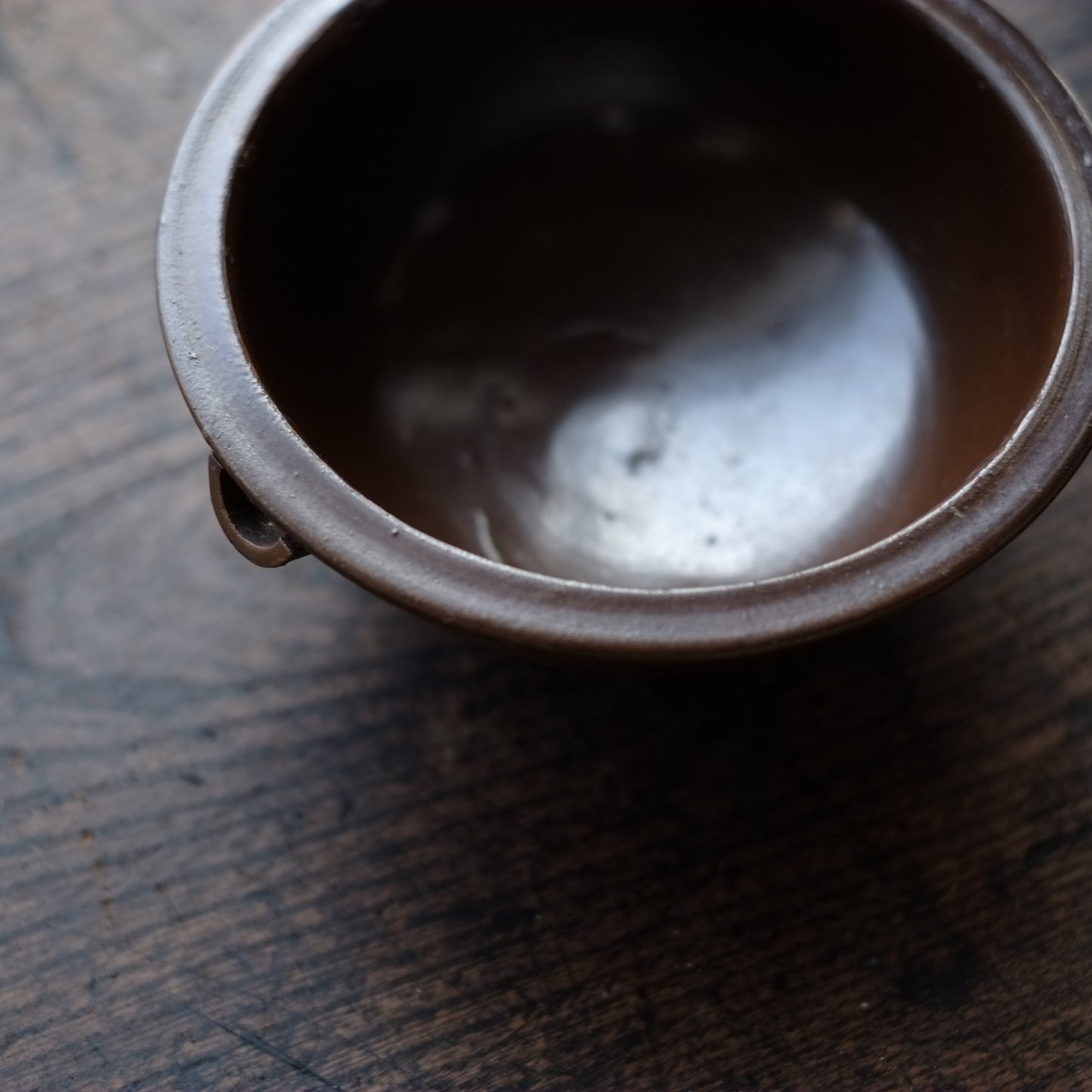 時代 柿釉 片口鉢 (幕末-明治頃)
