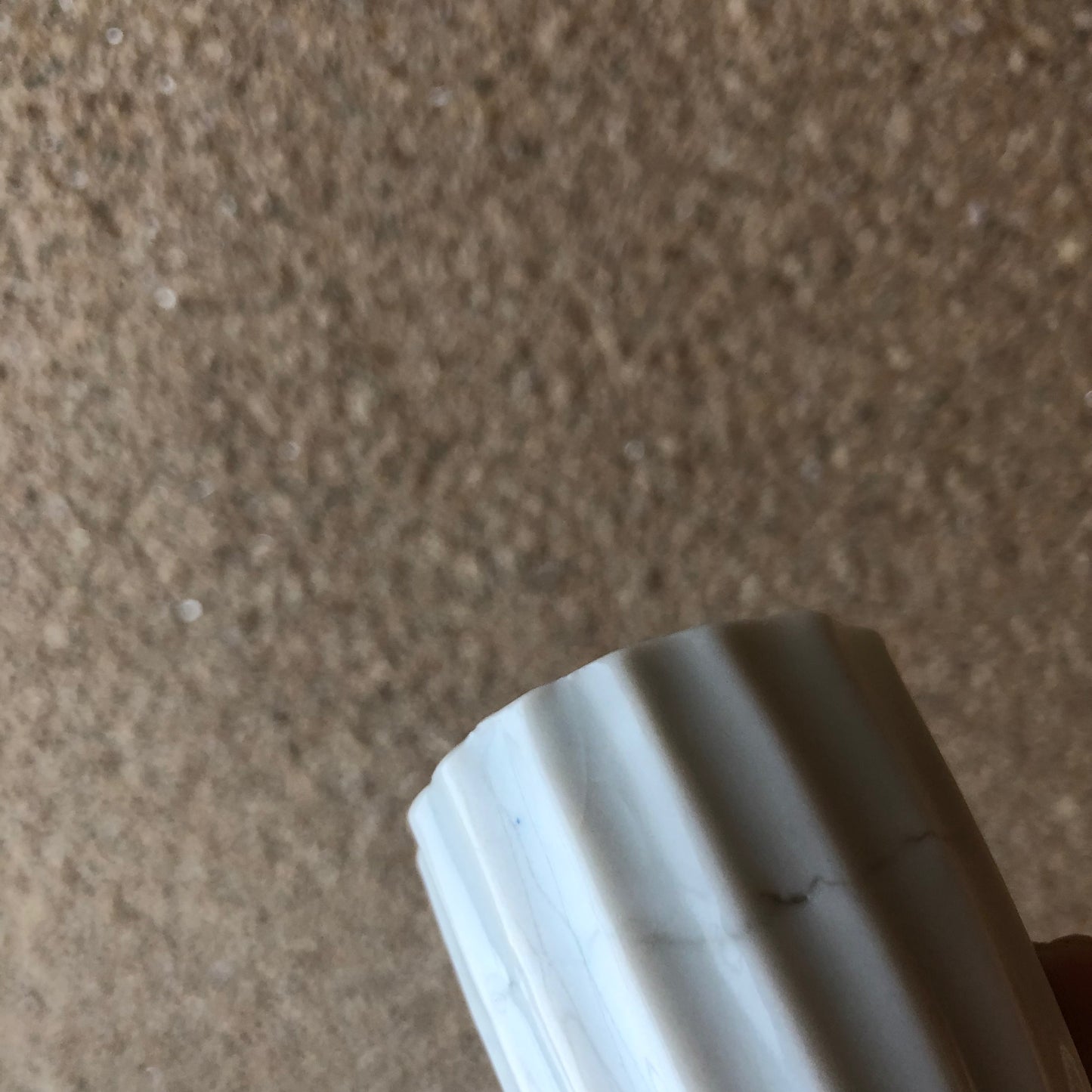 白磁鎬文 立盃 (明治時代)
