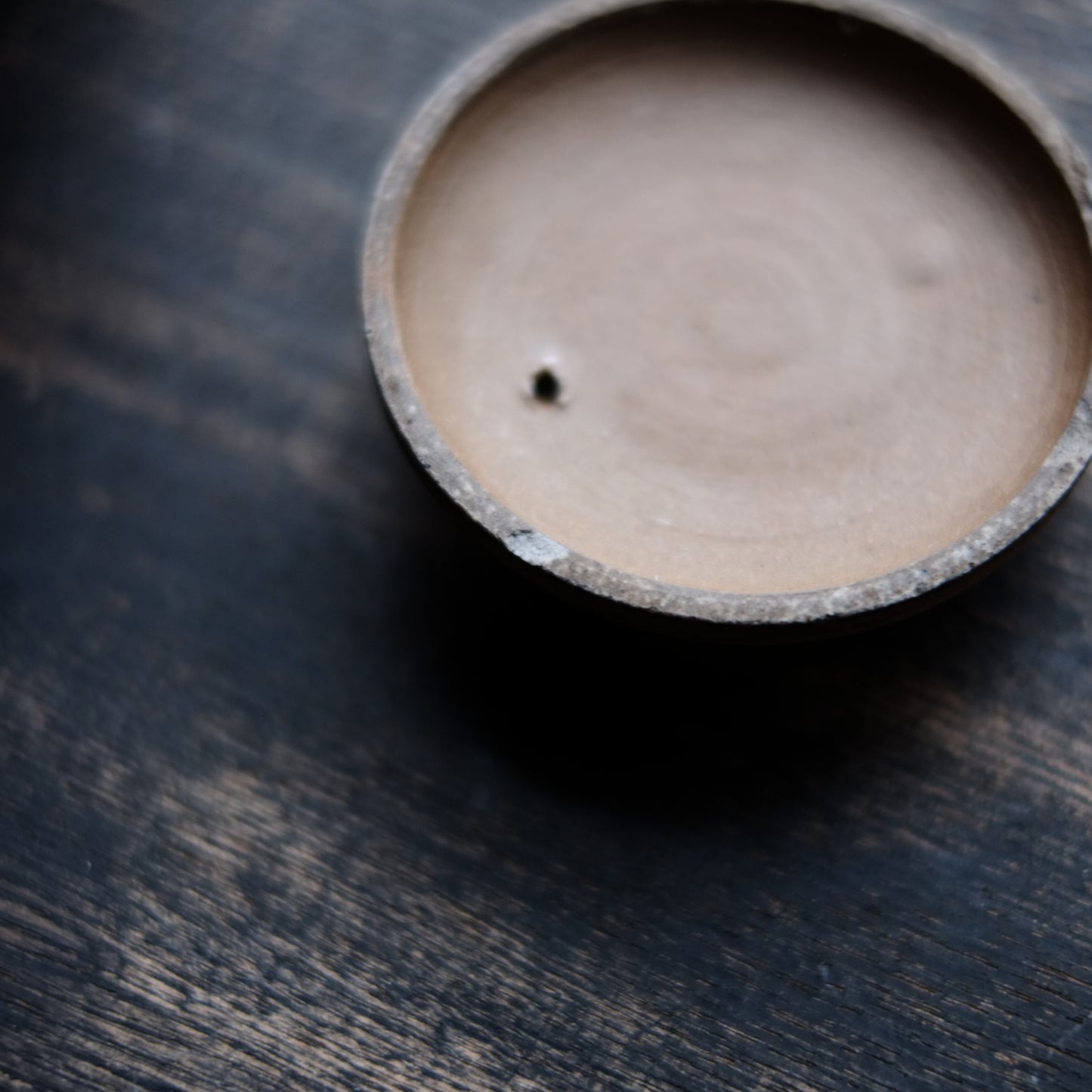 時代　灰釉土瓶　茶急須　（明治末-昭和初期)