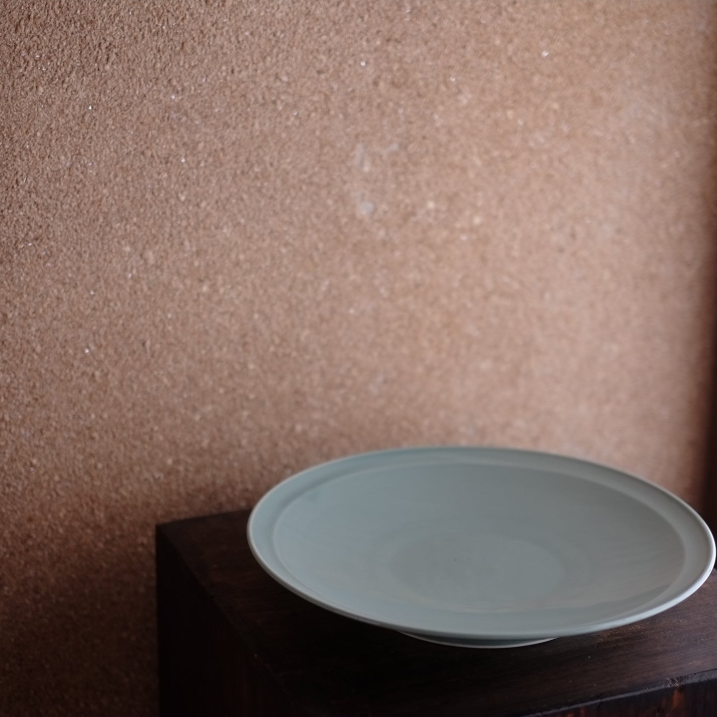 時代　青磁大皿　(20世紀)