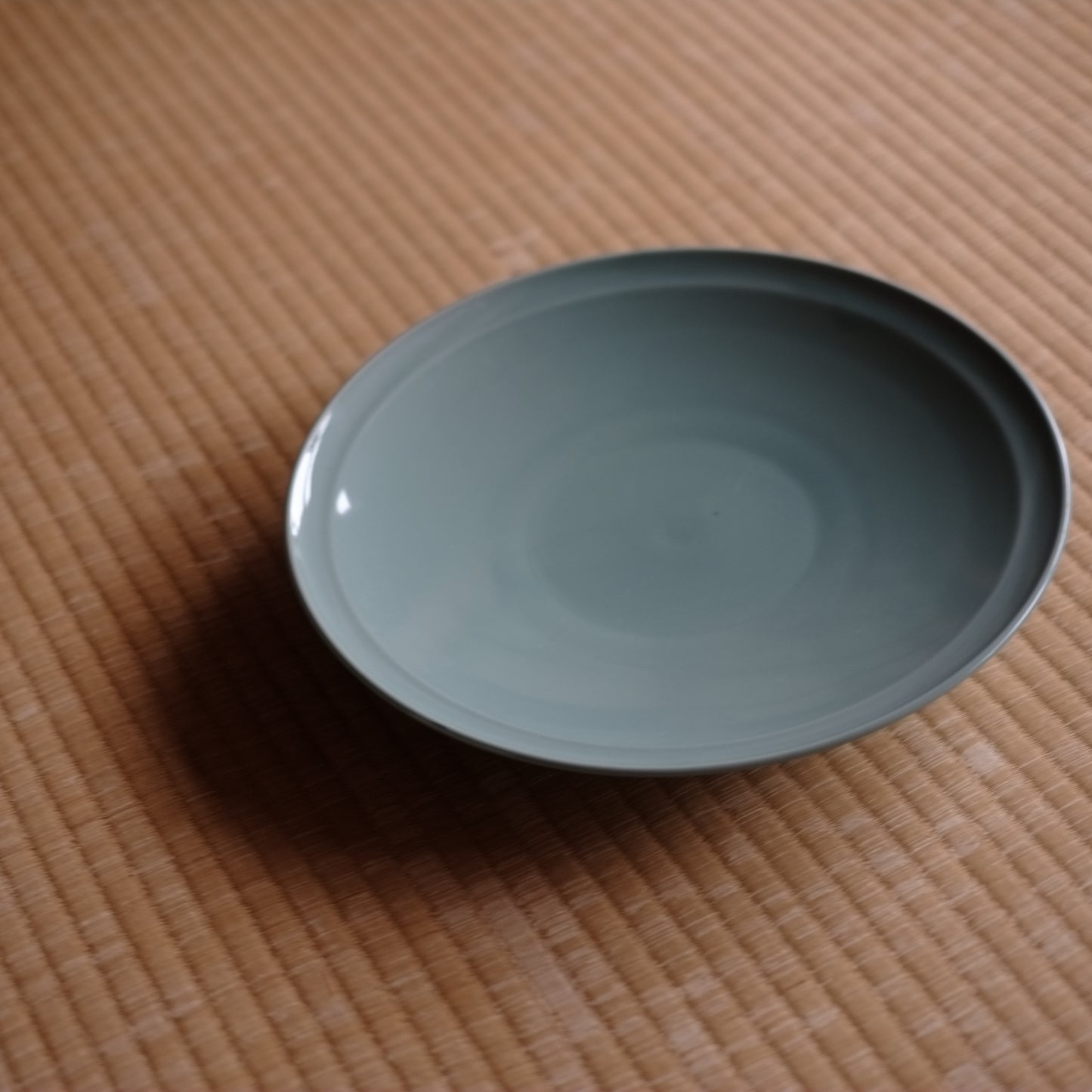 時代　青磁大皿　(20世紀)